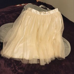 Satin + Tulle💕{Sequin Hearts}💕Skirt, Size L